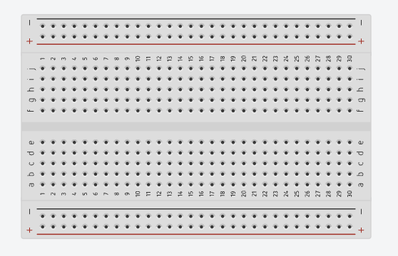 Solderless breadboard